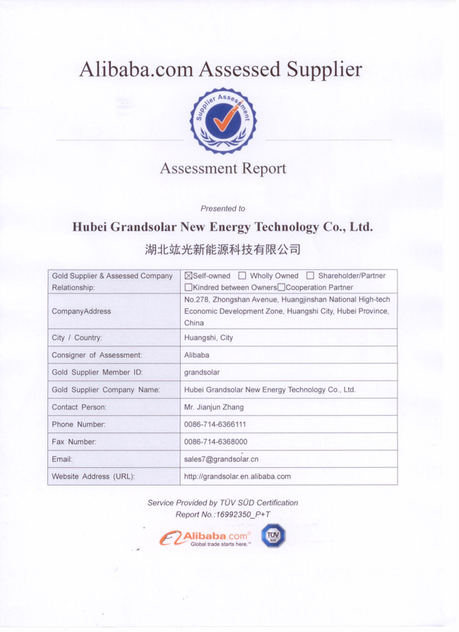 我司顺利通过阿里巴巴国际站金品诚企认证