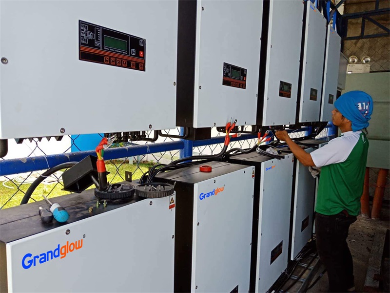 20KW Grid tie inverters are installed for application in Phillipine